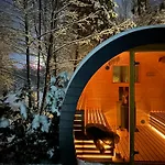 度假居 Lesna Sauna Wilcze Wzgorze Kleszczewo (Gizycko)