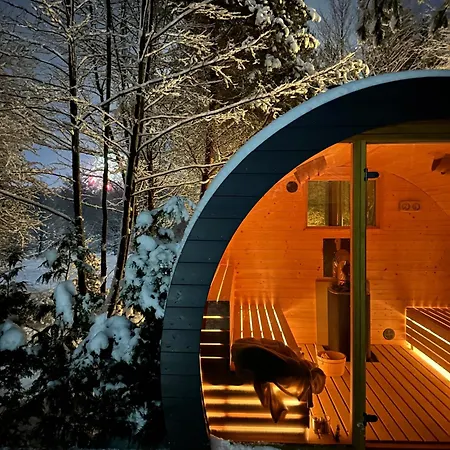 Holiday home Lesna Sauna Wilcze Wzgorze Kleszczewo