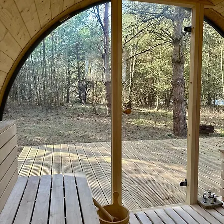 Lesna Sauna Wilcze Wzgorze * Kleszczewo (Gizycko)