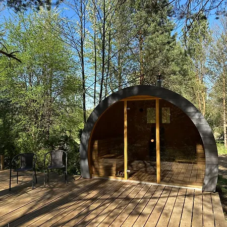 Lesna Sauna Wilcze Wzgorze Holiday home Kleszczewo