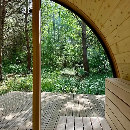 Lesna Sauna Wilcze Wzgorze Holiday home Kleszczewo